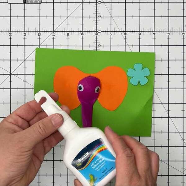 South africa ideas inspiration how make elephant greeting card Step 6
