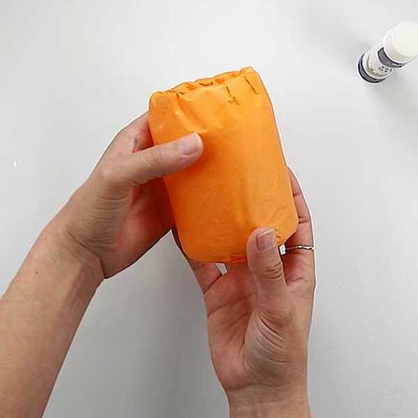 South Africa Tutorial Halloween Lantern step 1