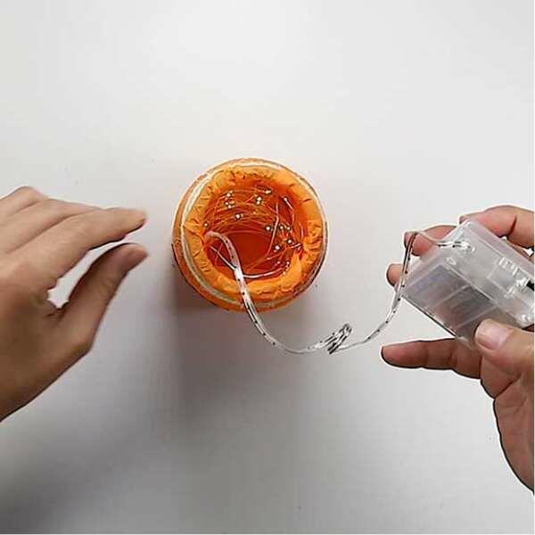 South Africa Tutorial Halloween Lantern step 5