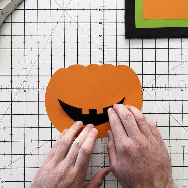 South Africa Tutorial Halloween Pumpkin Step 2