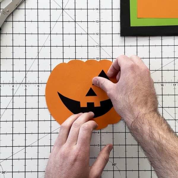 South Africa Tutorial Halloween Pumpkin Step 3