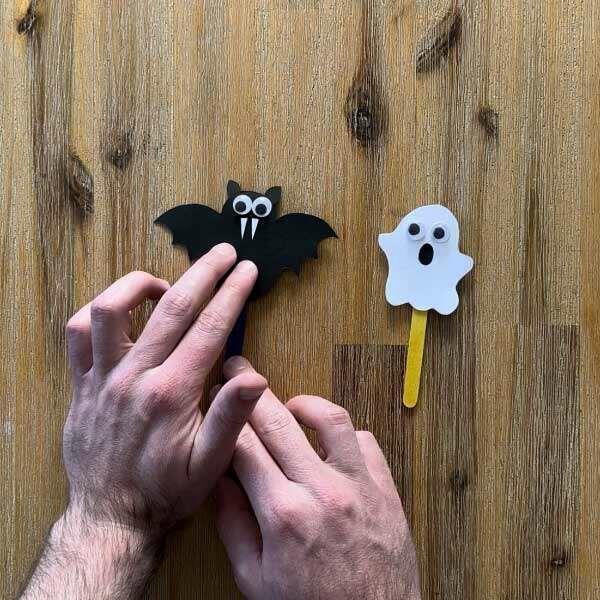 South Africa Tutorial Halloween Stick Monsters Step 6