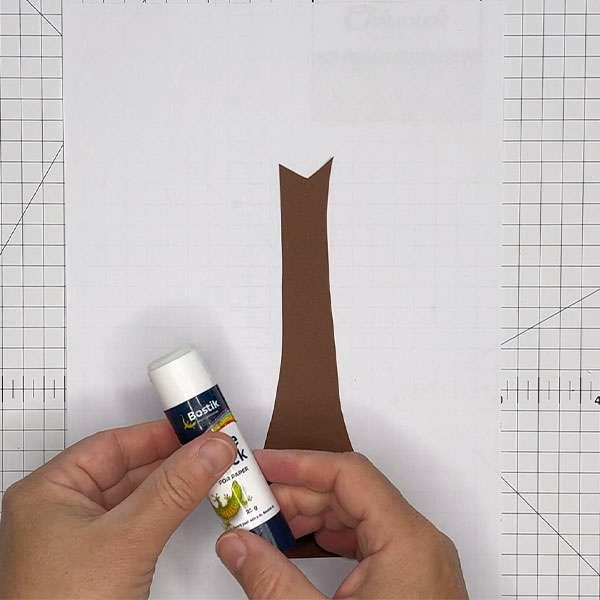 South Africa Tutorial Leaves Craft Step 1