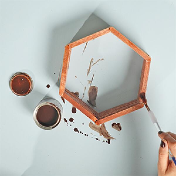 Thai tutorials hexagon shelf project step 4
