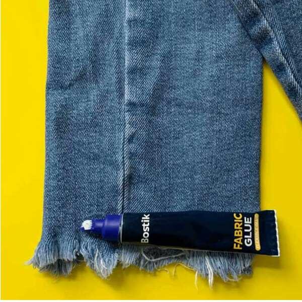 UK Repair Fabric Glue 20ml Starting application