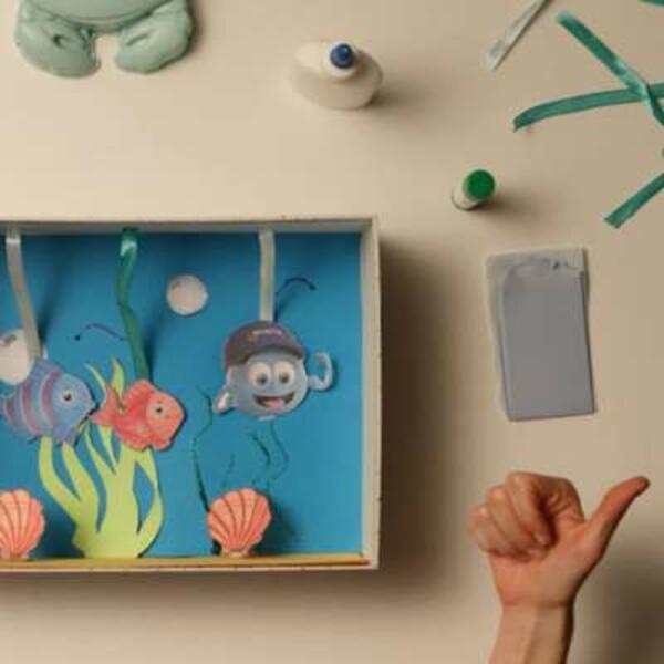 UK Tutorial craft aquarium fish step 4