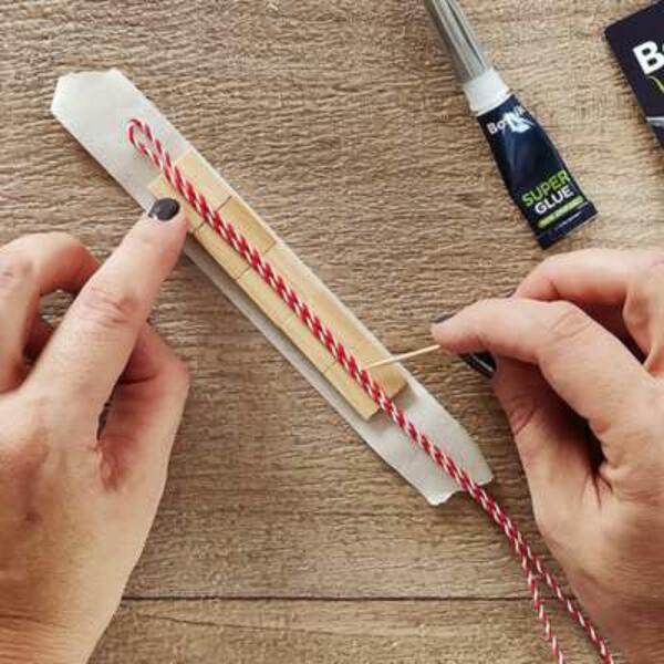 Greece tutorial wooden letters step 4