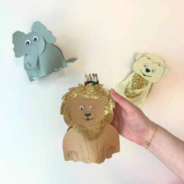 UK Ideas & Inspiration - DIY animal pencil pot 9