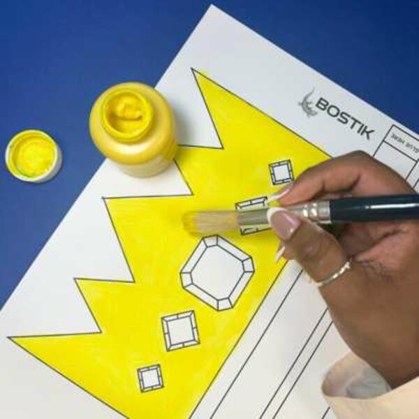 UK tutorial how to create a fathers day crown template 1