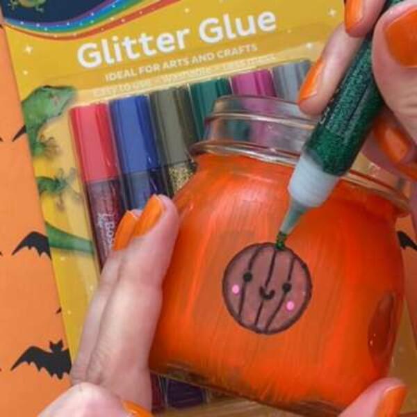 UK ideas inspiration spooky jam jars craft step 5