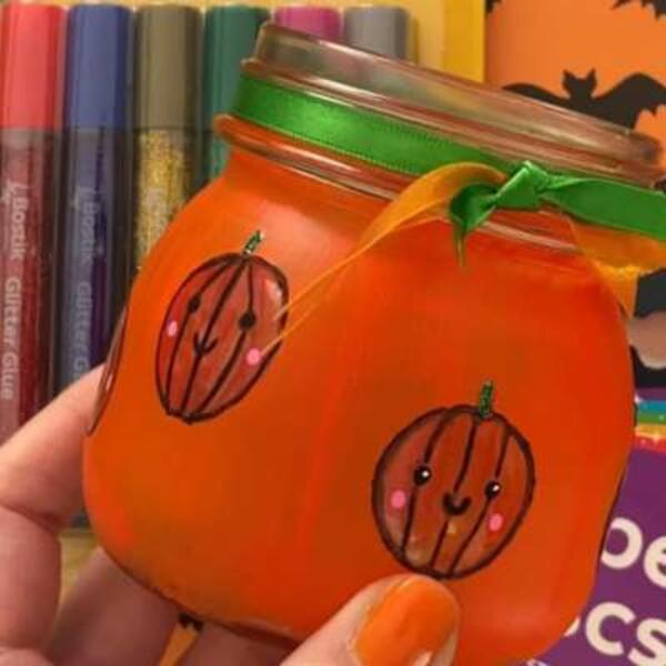UK ideas inspiration spooky jam jars craft step 6