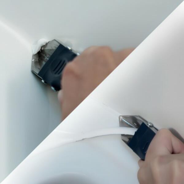 Germany tutorial How to remove an old sealant step 1