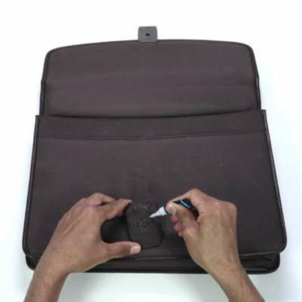 Ireland Ideas Inspiration repair fabric leather bag Step 2