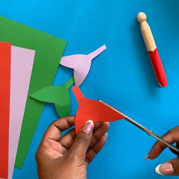 Ireland Ideas mermaid craft Step 3