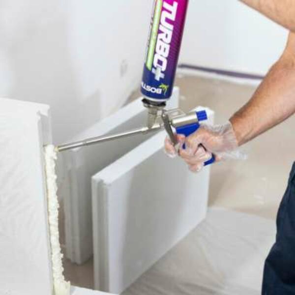 Poland Install interior wall using aerated concrete Step 4