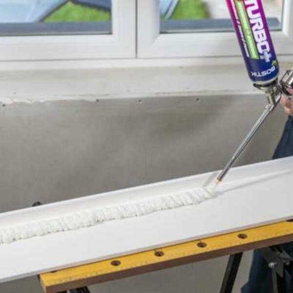Poland Installing indoor outdoor window sills polyurethane Step 3