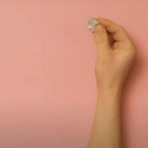 Poland Tutorial How to remove blu tack marks step 3