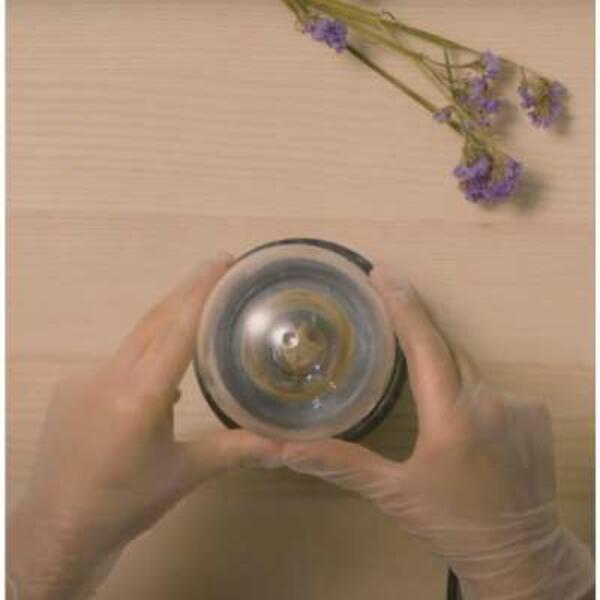 Poland Tutorial How to repair a glass lamp step 7