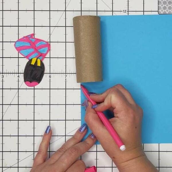 South Africa Tutorial How to Make Halloween Monsters Craft step 1