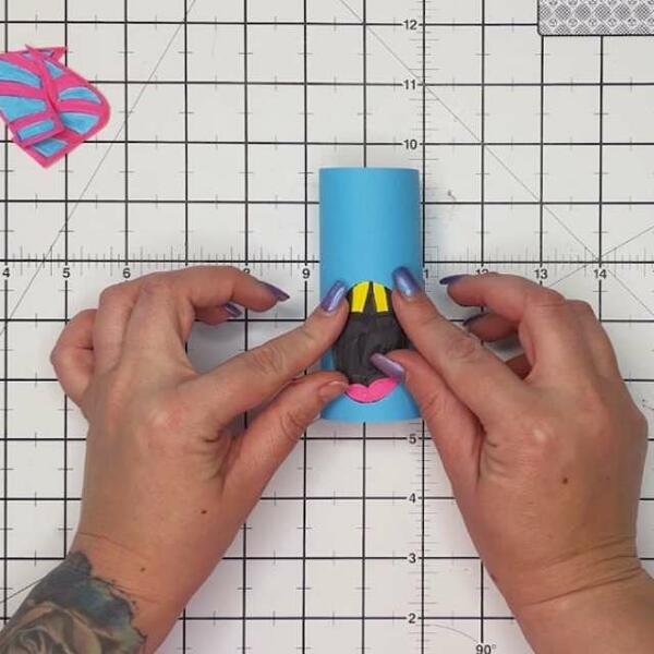 South Africa Tutorial How to Make Halloween Monsters Craft step 3