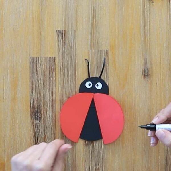 South Africa Tutorial Ladybug step 6