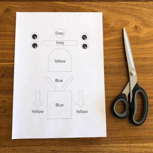 South Africa ideas inspiration minion bookmark step 1