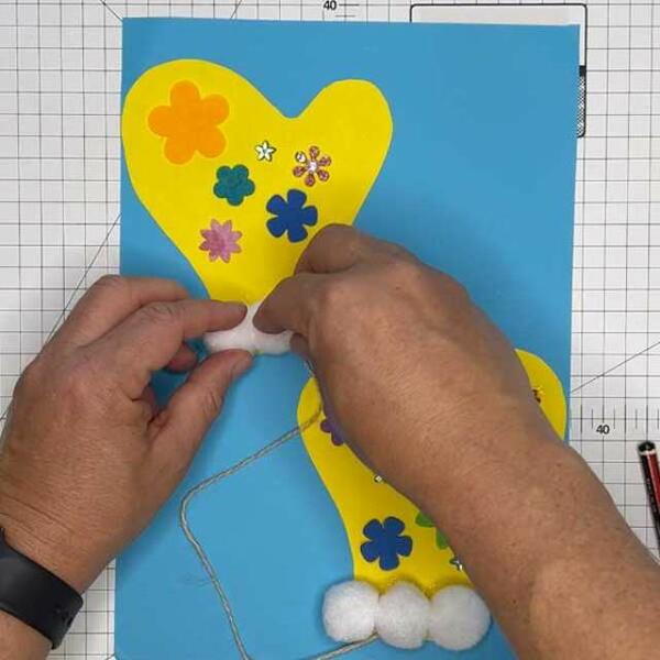 South africa ideas inspiration winter mitten craft Step 4