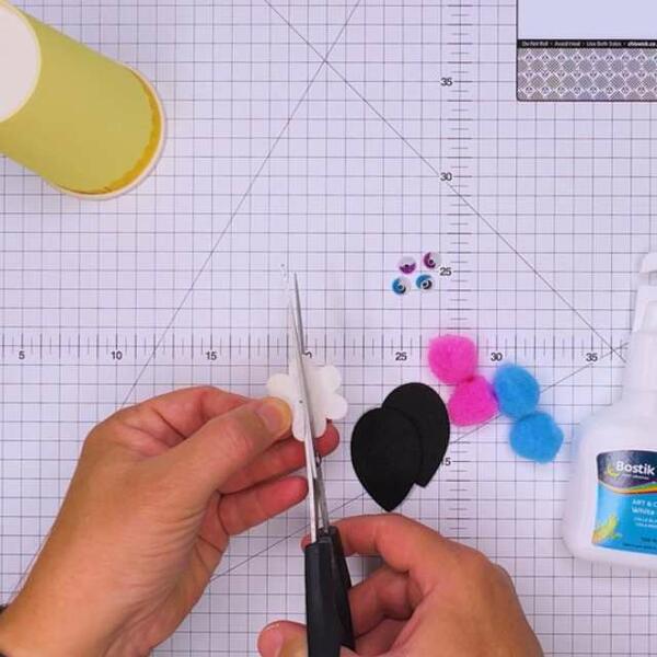 South Africa Tutorial Paper Cup Koala Bear Step 1