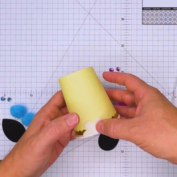South Africa Tutorial Paper Cup Koala Bear Step 2