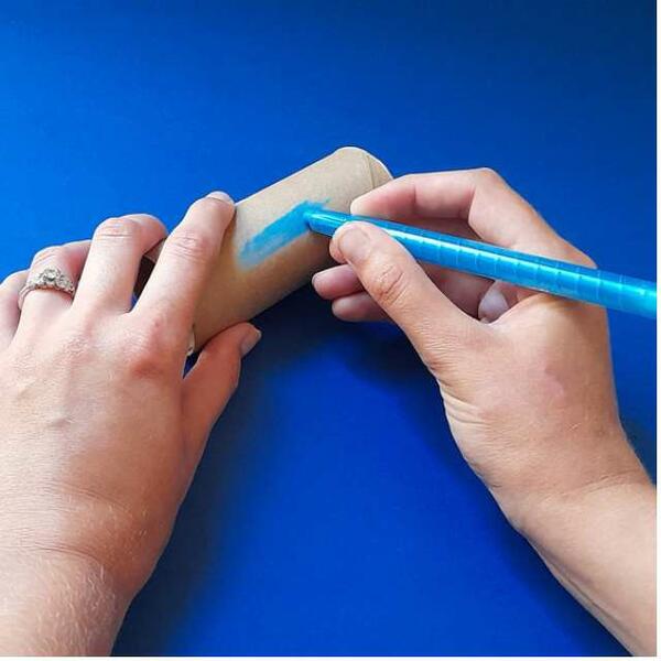 South Africa Tutorial Paper Roll Cat step 1