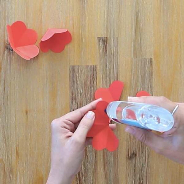 South Africa paper rose tutorial image step 6