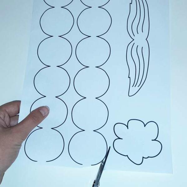South africa ideas inspiration paper santa hat step 1