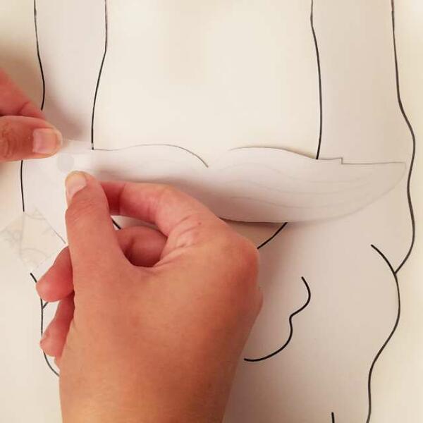South africa ideas inspiration paper santa hat step 11