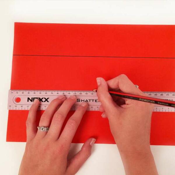 South africa ideas inspiration paper santa hat step 2