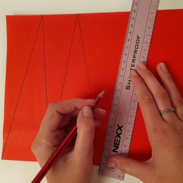 South africa ideas inspiration paper santa hat step 5