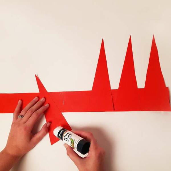 South africa ideas inspiration paper santa hat step 6