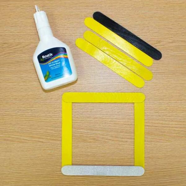 South Africa Tutorial School Bus Photo Frame step 2
