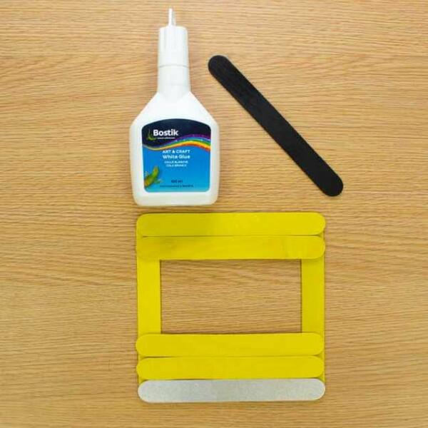 South Africa Tutorial School Bus Photo Frame step 3