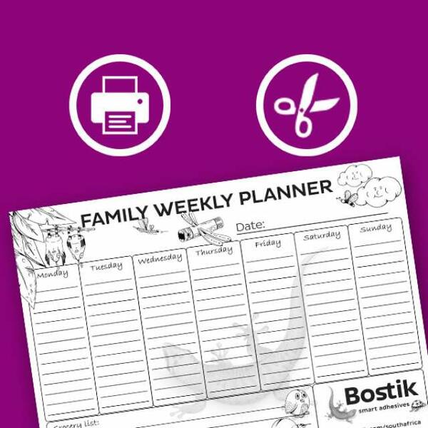 South africa ideas inspiration weekly planner step 1
