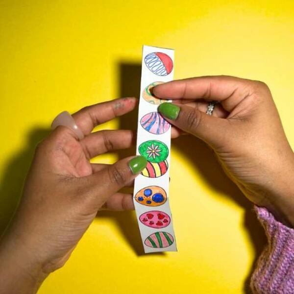 Ireland ideas create paper Easter basket step 5