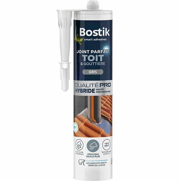 France joint parfait toit gouttiere gris