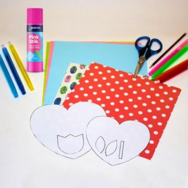 Australia mother's day card Step 1