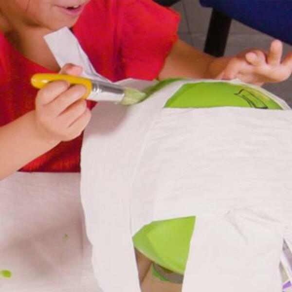 Australia tutorial Dino piggy bank step 6