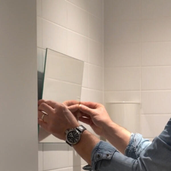 Belgium NL how to mount mirror step 3
