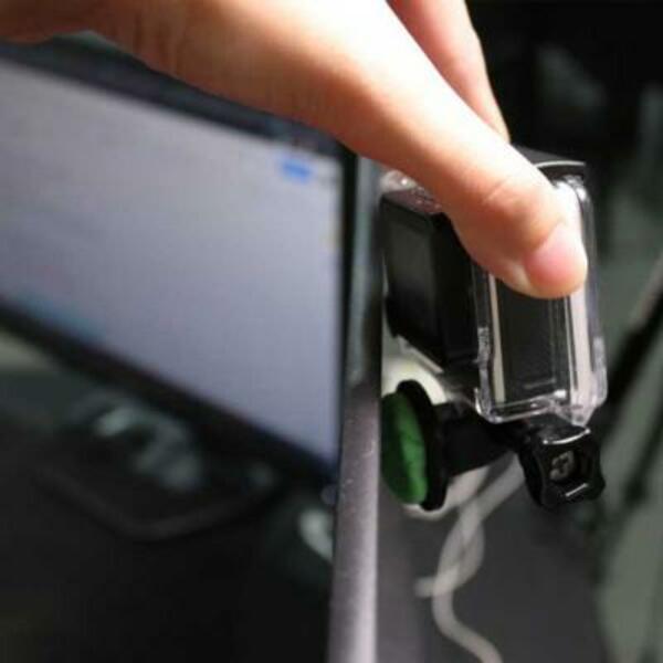 Philippines mount your camara using blu tack step 3