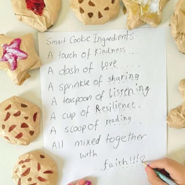Australia smart cookie craft project step 7