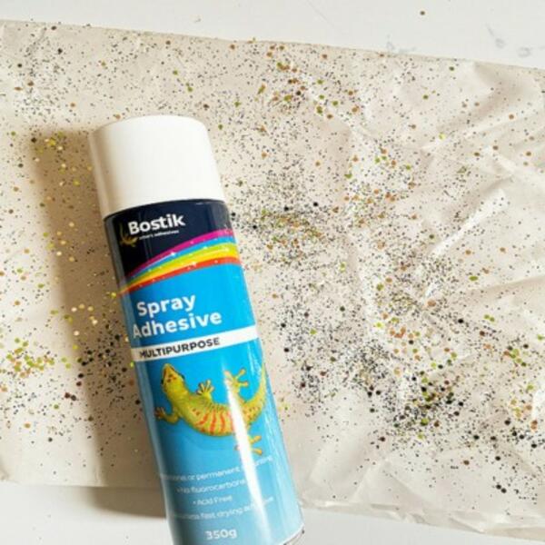 Australia wrapping paper project step 2