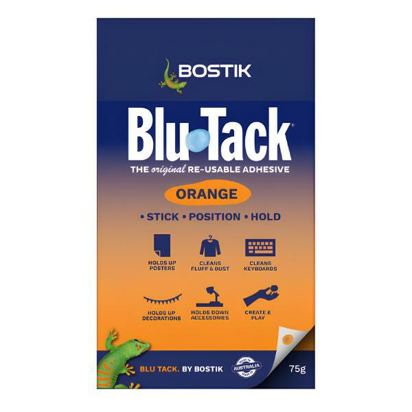 Australia blu tack Orange 75g