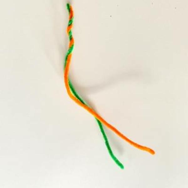 Easter Carrot Basket step 11