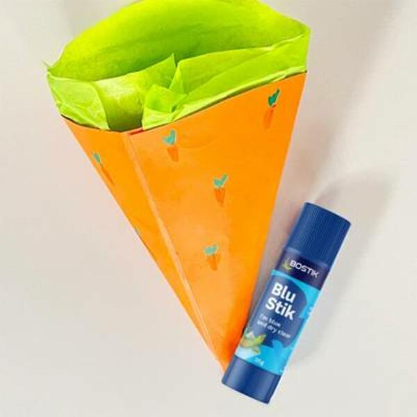 Easter Carrot Basket step 9